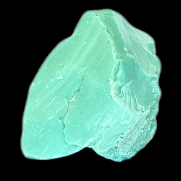 Blue Green Opaque Art Glass Cullet Slag Glass #5L17 - Picture 1 of 5